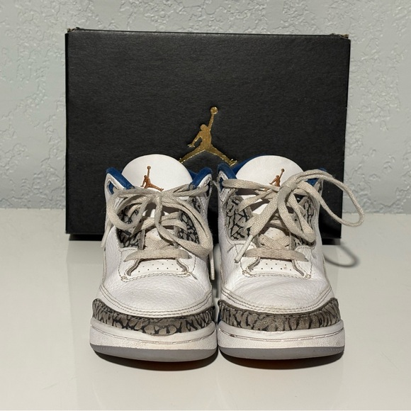 Jordan 3 Retro Wizards (TD) Size 10C - Picture 6 of 8